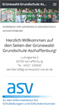 Mobile Screenshot of gruenewaldschule.de